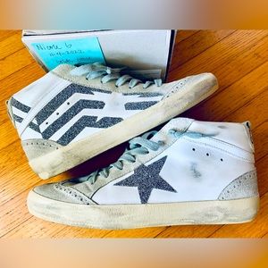 Golden Goose Midstar 39 Swarovski Crystal